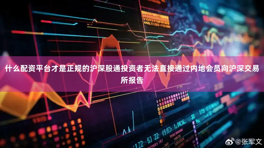什么配资平台才是正规的沪深股通投资者无法直接通过内地会员向沪深交易所报告