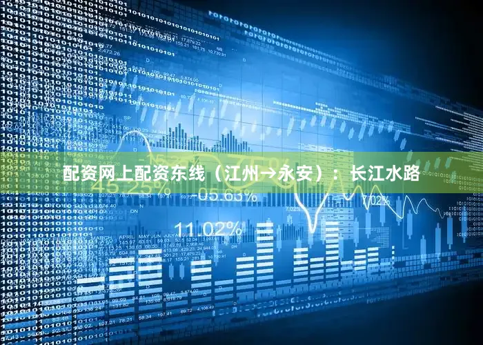 配资网上配资东线（江州→永安）：长江水路