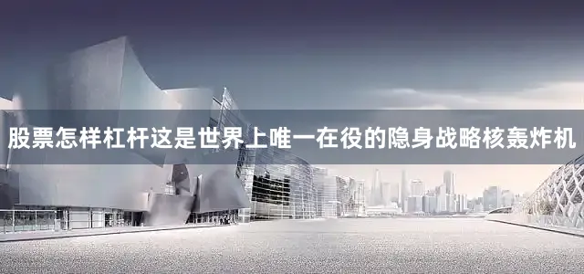 股票怎样杠杆这是世界上唯一在役的隐身战略核轰炸机